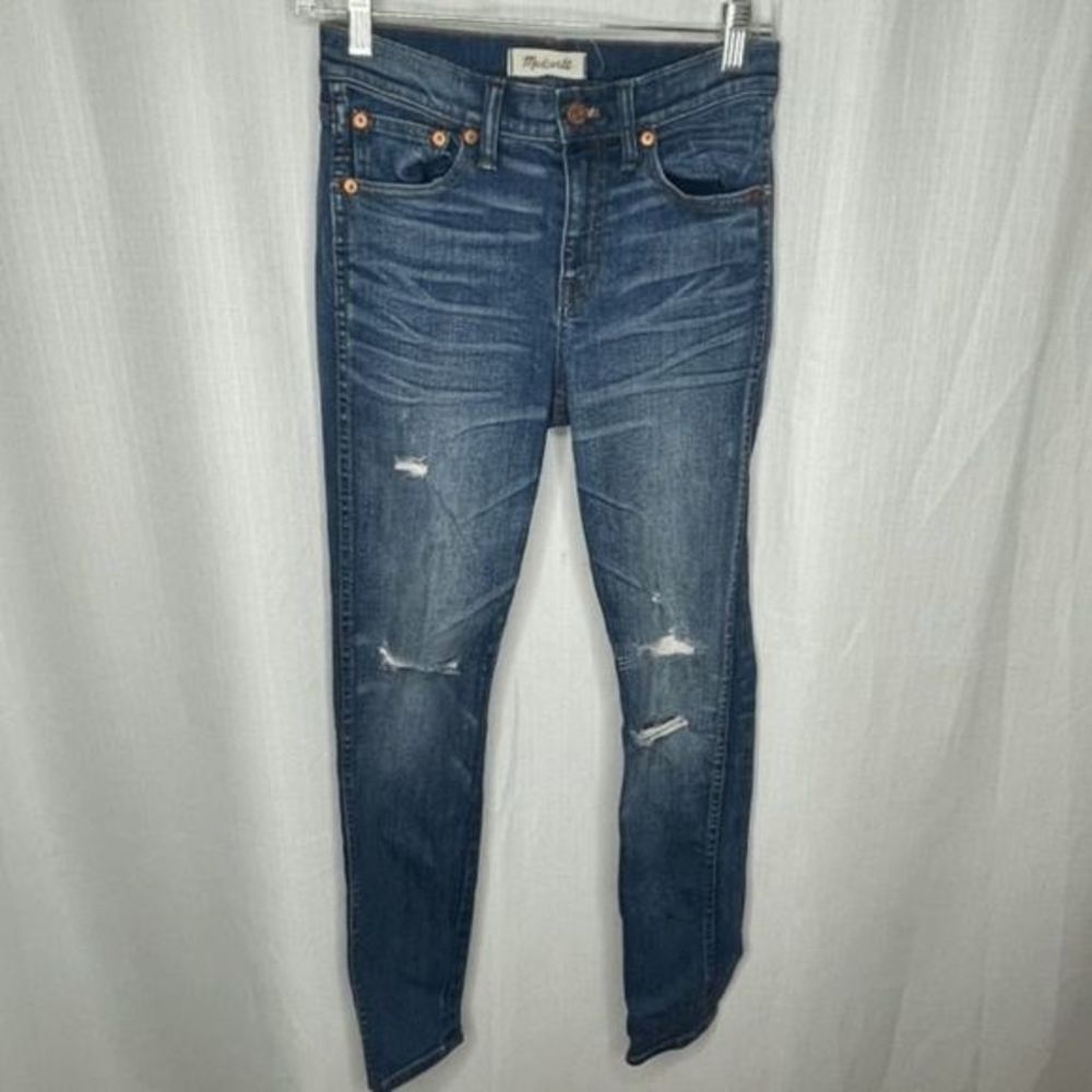 Madewell 9 Inch‎ High Riser Skinny Skinny Jeans - Picture 2 of 3